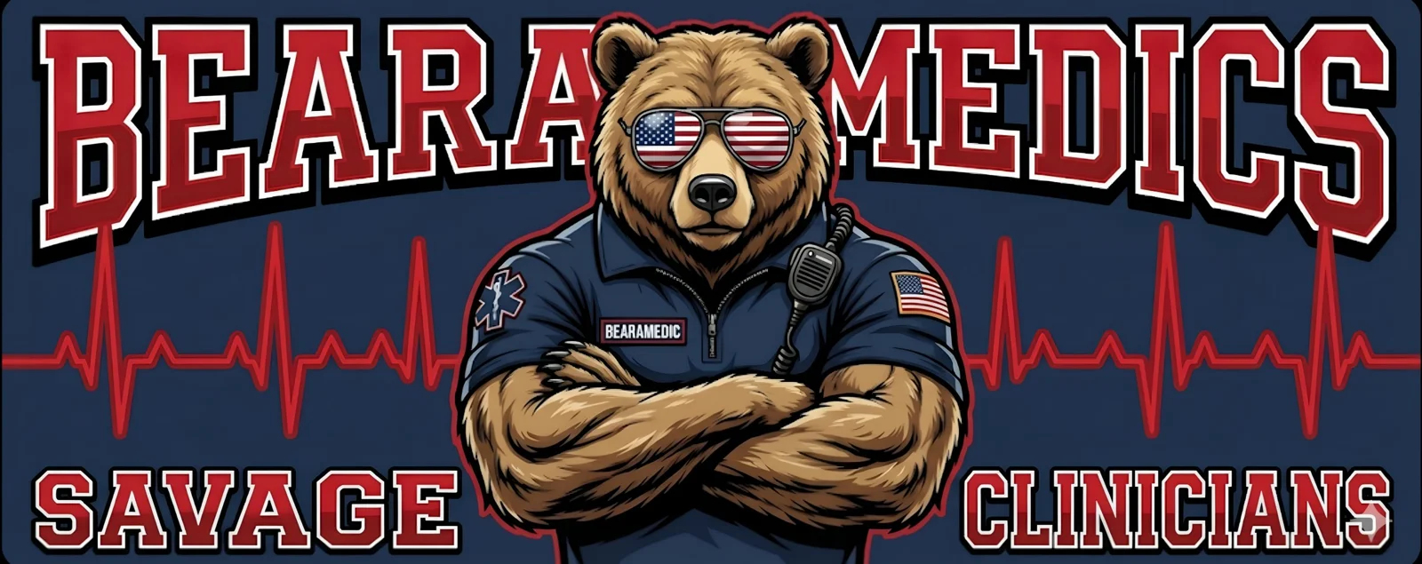Bearamedics Savage Clinicians banner